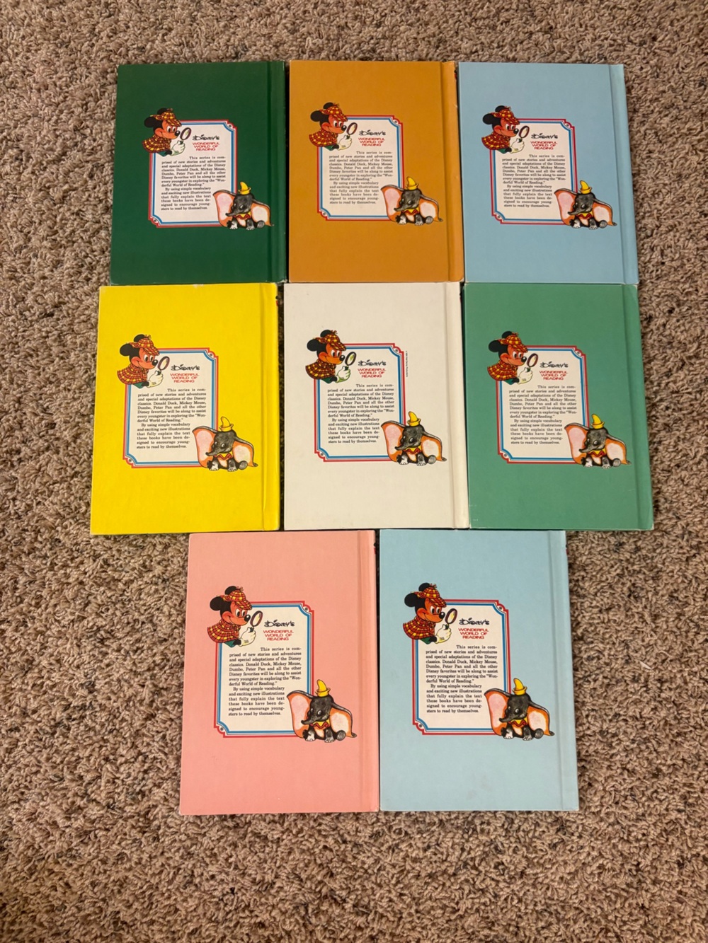 Vintage Walt Disney 46 Book Set - Many Classic Characters and Stories - Picture 5 of 13